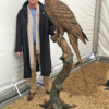 Buy Solid Bronze Sculpture Macaw Parrot